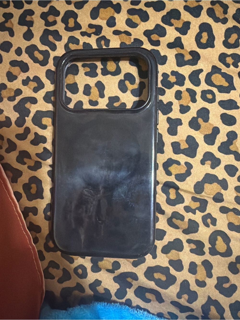 Apple Black Silicone-Compatible Phone Case